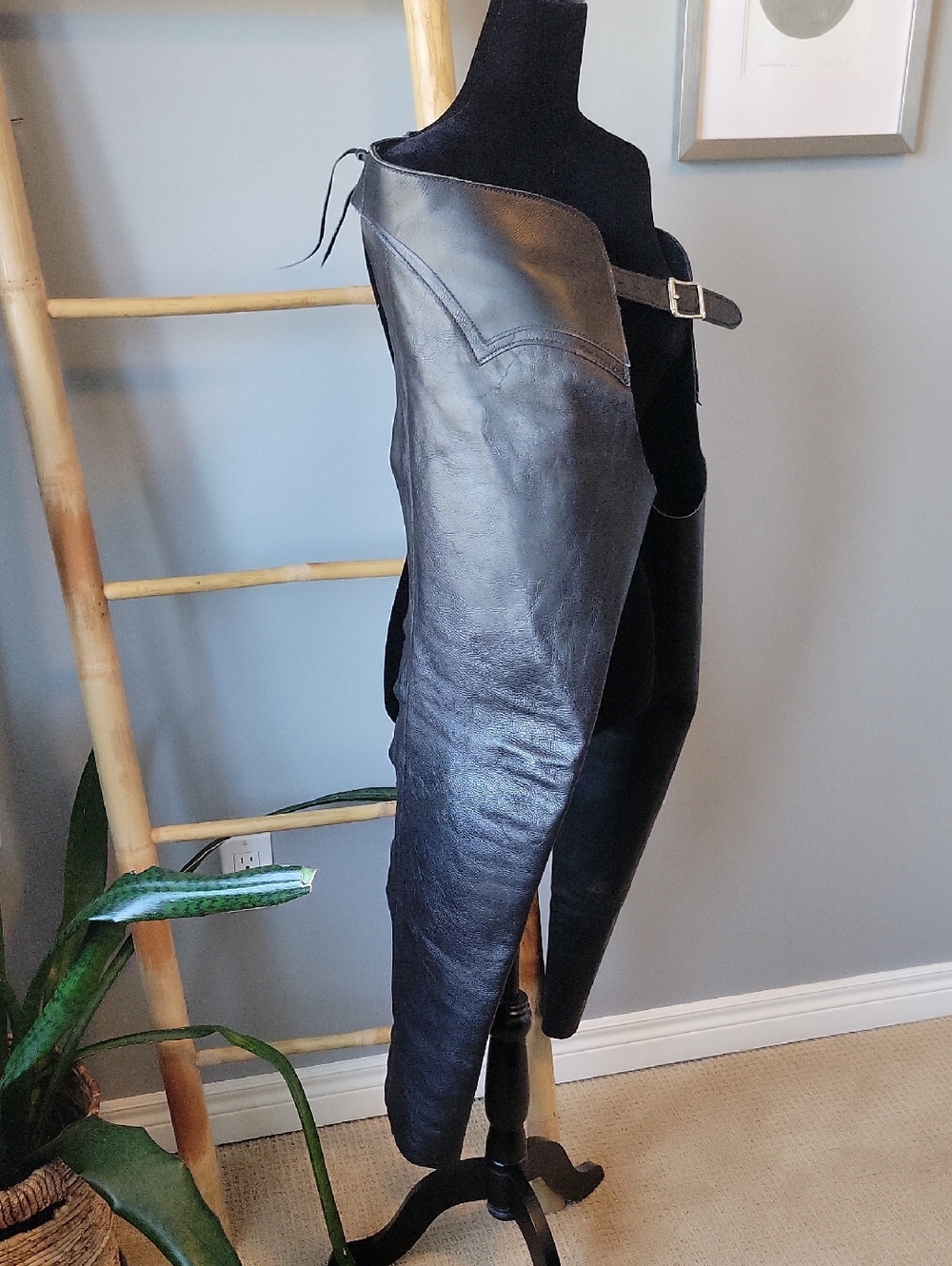 Womens Leather Riding Chaps